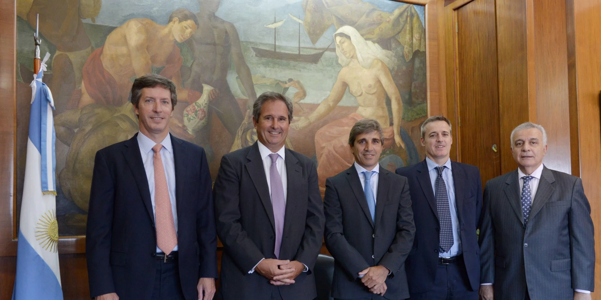 Caputo, con su par de Italia: «Muy buena reunión con mi amigo Giancarlo Giorgetti»